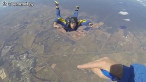 Парашютист потерял сознание