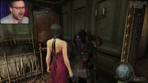 Куплинов здоровается с торговцем, Resident Evil 4