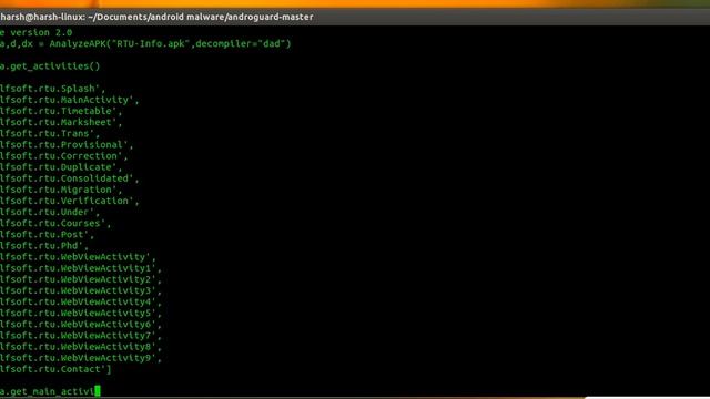 Reverse Engineering using Androguard смотреть онлайн
