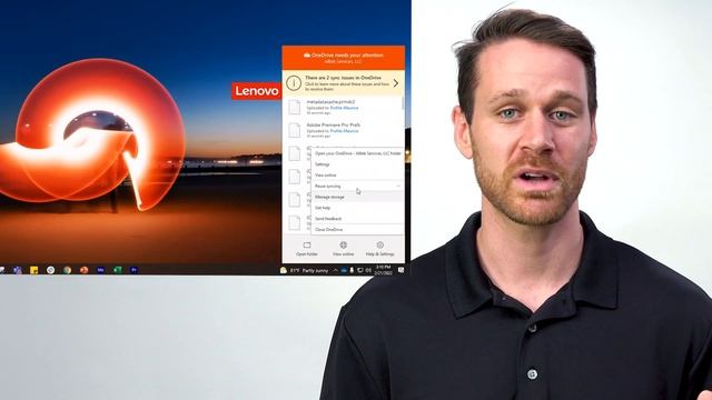 Tech Tip - Sync your computer files with OneDrive смотреть онлайн