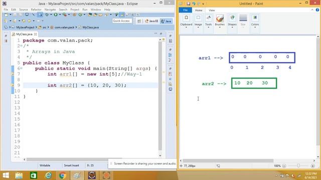 Java Array смотреть онлайн