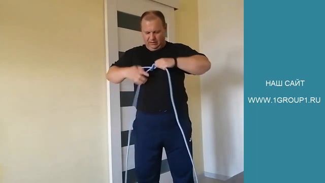 Как связать верхнюю обвязку из веревки