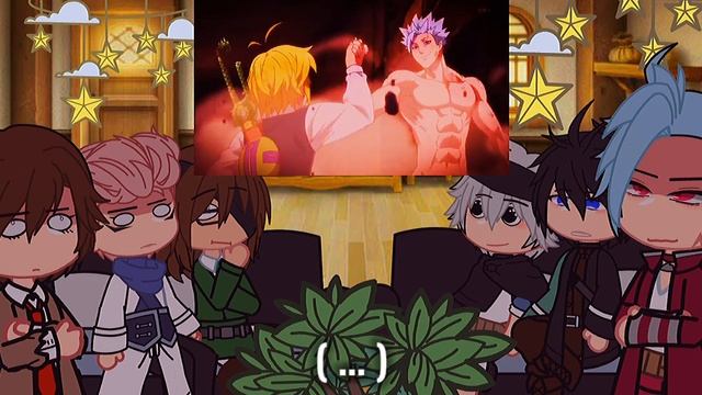 ~anime characters react to eachother(2/6)~Ban?/Gacha/ смотреть онлайн