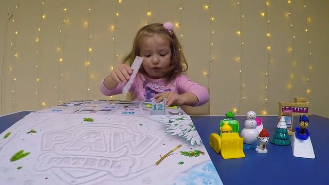 Щенячий Патруль Сюрпризы/Opening Paw Patrol Advent Calendar/Learning with Toys смотреть онлайн