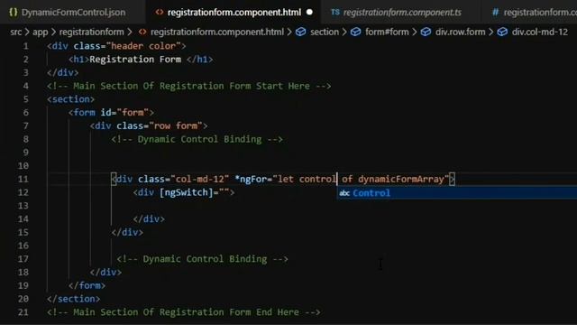 Dynamic Form Creation Part -2 | UI Creation Custom Directive | dynamic form angular | Angular  9
