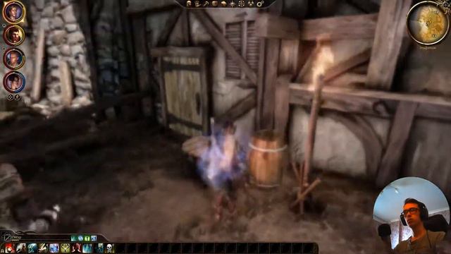 Опять не туда нажал или фейлы на собрании земель. Прохождение Dragon age: Origins #25 смотреть онлайн