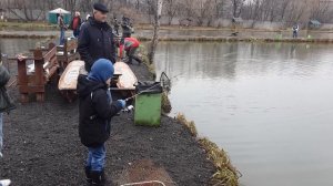Платная рыбалка на тимирязьявке ноябрь 2014 г.