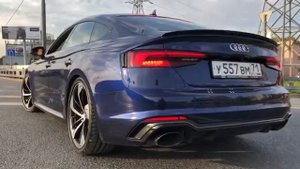Audi RS5 - Спортивный выхлоп Тюнинг Элит