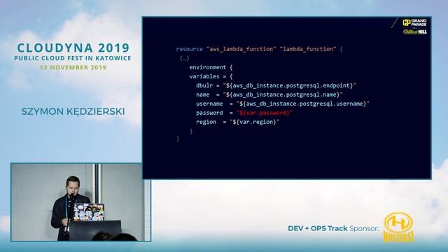 Szymon Kędzierski - Secrets management in serverless world смотреть онлайн