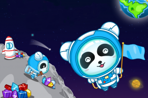 Профессия КОСМОНАВТ | Приключения малыша панды |Изучаем профессии
