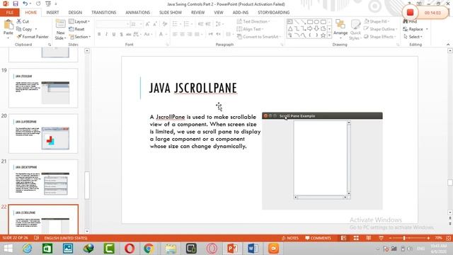 Java swing controls afsomali part 2--2 @programmingwithmosh @ravindrababu_ravula