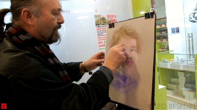 Олег Беседин, портрет в "Цветном парке" 14.12.2014 смотреть онлайн