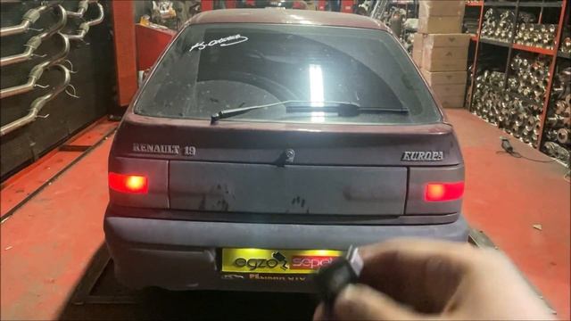 RENAULT 19 KUMANDALI VAREX EGZOZ SESİ смотреть онлайн