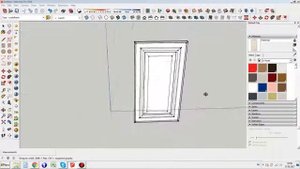 Рисуем фасад для кухни за 30 секунд  в Sketch Up