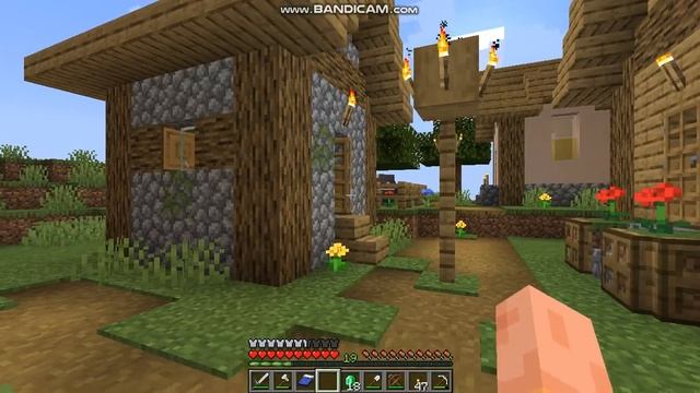 НАШОЛ ОЧЕНЬ МНОГО ДЕРЕВНЕЙ И КУЗНЕЧНЫЙ ШАБЛОН! ВЫЖИВАНИЕ В МАЙНКРАФТ 1.20 (ТРОПЫ & СКАЗКИ) #11 смотреть онлайн