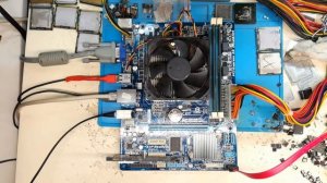 Ремонт Gigabyte H61 1155 или Гнилобайты с Aliexpress часть 2: проверяем и чиним