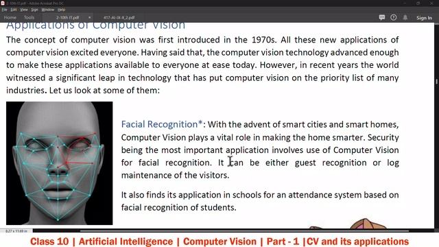 Computer Vision | Part - 1 | Computer Vision and its applications | Class 10 AI | CBSE Board Exam