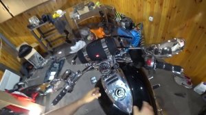 How to remove fuel tank from your motorcycle Honda VTX1800. Fast removal.