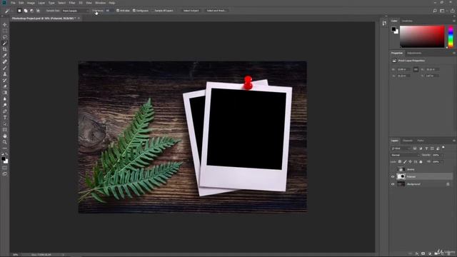How to Create a Polaroid Effect in Adobe Photoshop CC 2018 for Beginners смотреть онлайн