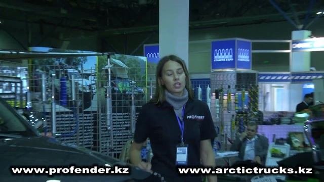Toyota Hilux Arctic Trucks с амортизаторами Profender с азотом
