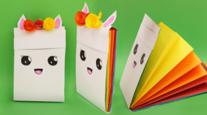 Как сделать кошелек кармашек из бумаги для детей