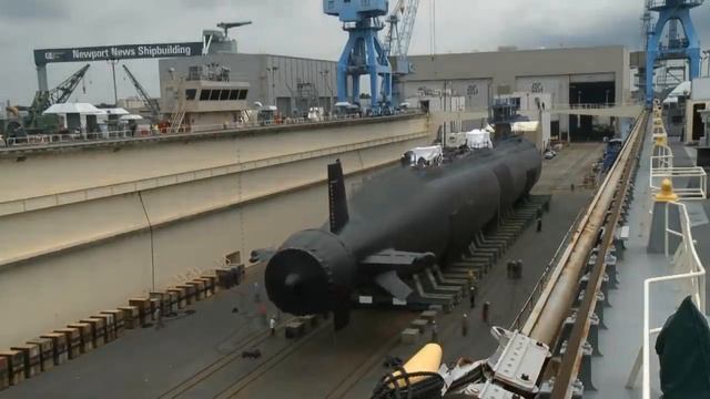 Indiana (SSN 789) Rollout and Launch смотреть онлайн