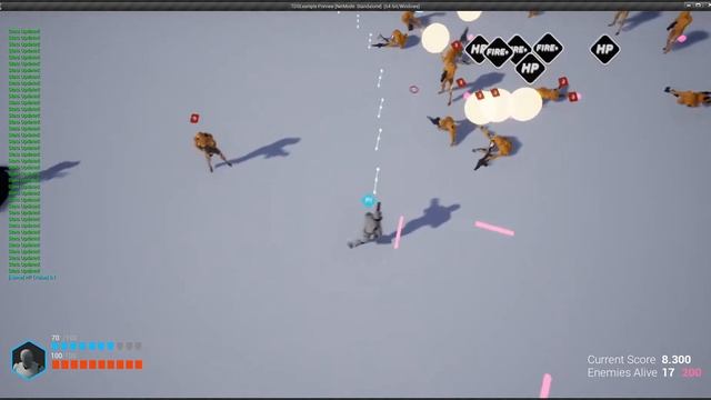 Unreal Reflection System | Top Down Shooter example смотреть онлайн