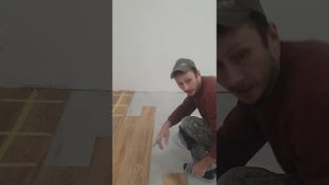 Монтаж винилового пола. Как я это делаю.