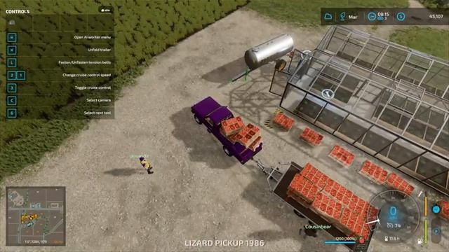 Farming Sim 22 HUNGOVER AND MAD FARMS!!! PT 2 смотреть онлайн