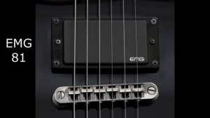 EMG 81 vs EMG 85 vs EMG 60 - Bridge Position