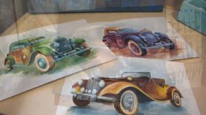 КАРТИНЫ МАСТИХИНОМ С РЕТРО АВТО. ОШИБКИ. ЖИВОПИСЬ МАСЛОМ. СТАРИННЫЕ РЕТРО МАШИНЫ, АВТОМОБИЛИ