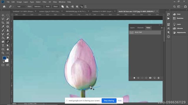 Hướng dẫn chi tiết sử dụng công cụ Pen Tool trong Photoshop cho người mới. смотреть онлайн