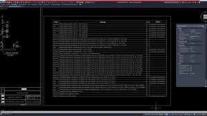 Перечень элементов в AutoCAD