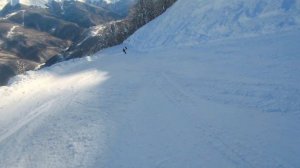 Красная поляна. Трасса Восточная (синяя). 5.8 км.