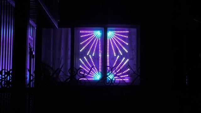 05 21 2020 WS2812B. Гирлянда на окно. смотреть онлайн