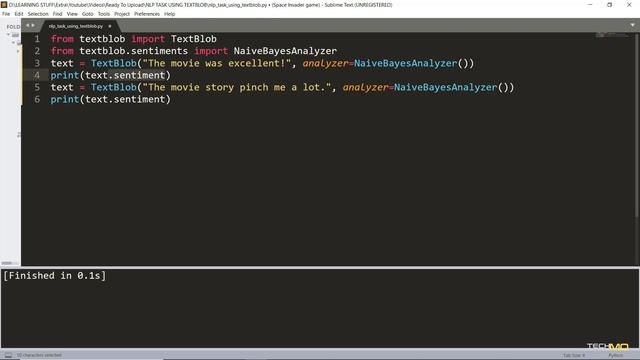 NLP task with TextBlob | Python | Artificial intelegence | 2020 | NLP tutorial for begineers