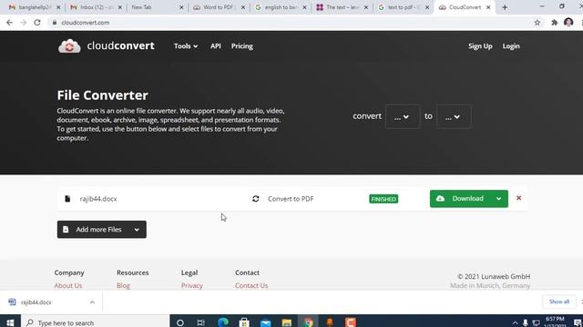 Microsoft Word Text To PDf Document To PDF смотреть онлайн