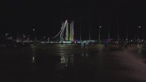 Поющий фонтан Сочи Олимпийский парк Чаша Олимпийского огня