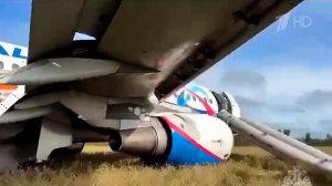 Самолет, летевший из Сочи в Омск, совершил экстренную посадку в поле