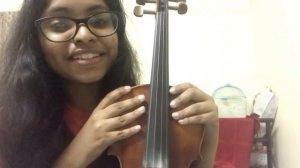 Ninte Hitham pole ene.. violin cover