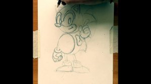 Как да нарисуваме таралежа Соник / How to draw Sonic the Hedgehog / как  нарисовать Соника легко