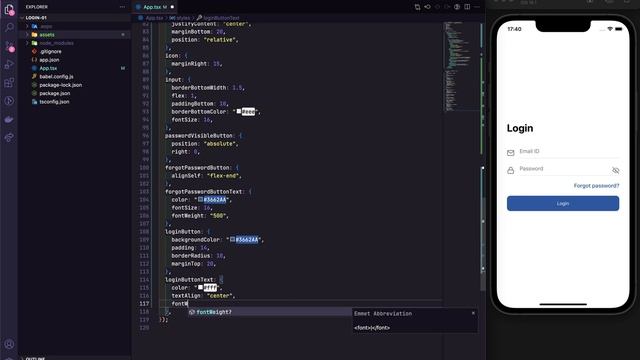 Make a simple Login Screen with React Native - Speed Code смотреть онлайн