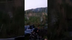 Рыбалка на озере за заринском!!