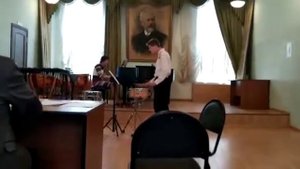 С. Прокофьев "Прогулка" - на малом барабане играет Василий Андронов