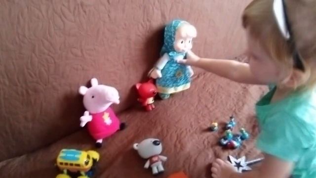 ИСТОРИЯ ИГРУШЕК... КАК ПЕППА, МАША И МИМИМИШКИ ЗАКОЛДОВАЛИ ЩЕНЯЧИЙ ПАТРУЛЬ.. #peppapig #pawpatrol