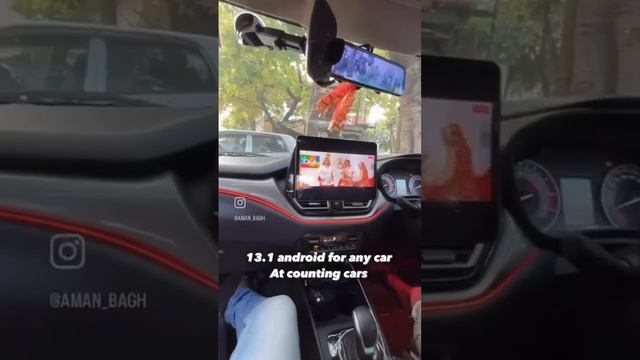 13 inch ANDROID FOR ANY CAR ? FIRST TIME IN INDIA || with universal fitment to any car смотреть онлайн