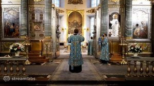 Божественная литургия в день праздника Введения во храм Пресвятой Богородицы