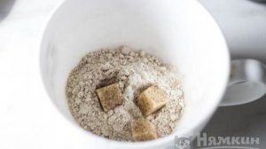 Цельнозерновой хлеб с бананом в микроволновке