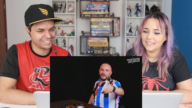 REACT NÃO PODE RIR! TODOS contra Murilo Couto (Castro Brothers) смотреть онлайн