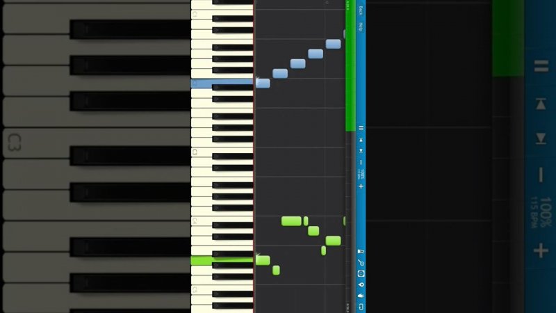 Музыка из сериала Воронины - Как играть на пианино #shorts #pianotutorial #synthesia